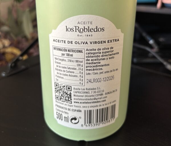Copia de Pack premium: Estuche de 3 botellas de AOVE Premium Picual 500ml - Image 5